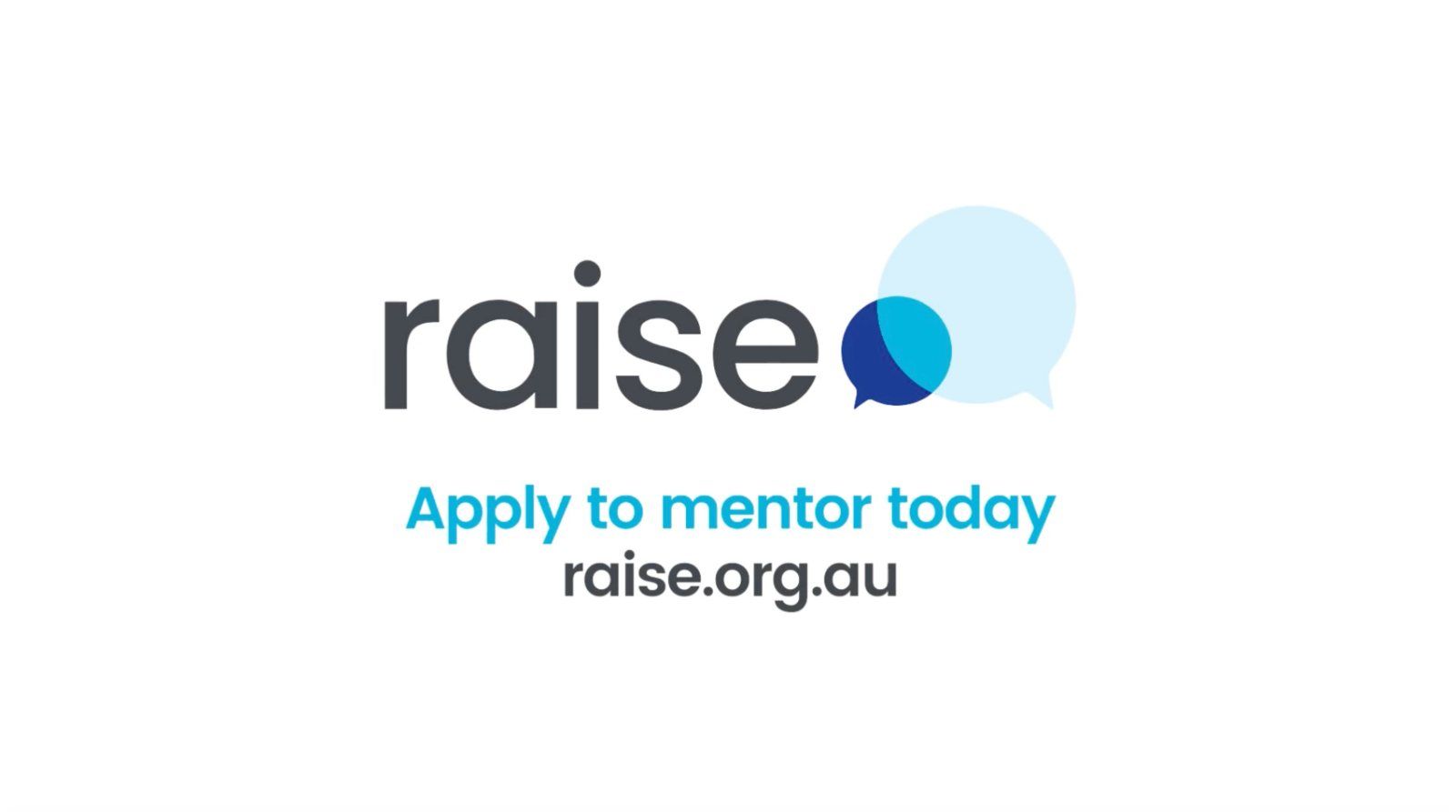Raise Foundation spot end frame: Apply to mentor today